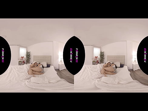 ❤️ PORNBCN VR Две молодые лесбиянки просыпаются возбужденными в виртуальной реальности 4K 180 3D Женева Беллуччи   Катрина Морено ️ Красивое порно у нас ❌️❤